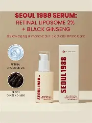 K-SECRET SEOUL 1988 Serum Retinal Liposome 2% + Black Ginseng 30ml – Anti-Aging & Firming Serum - Image 4