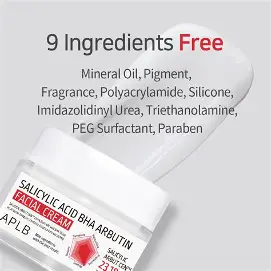 Salicylic Acid BHA Arbutin Facial Cream 55ml – Pore Care & Brightening Moisturizer - Image 3