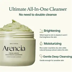 Green Artisan's Cleanser 120g – Gentle Hydrating Facial Cleanser - Image 6