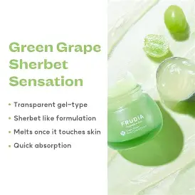 FRUDIA Green Grape Pore Control Cream – Hydrating Pore Care Moisturizer - Image 3