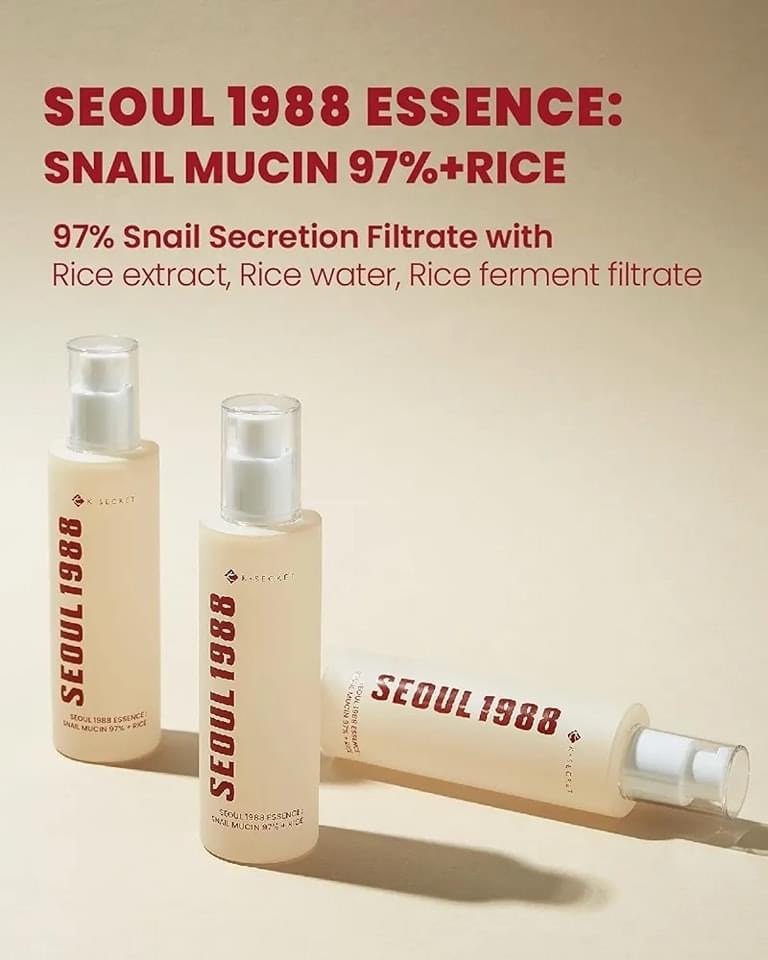 K-SECRET SEOUL 1988 Cream: Snail Mucin 93% + Rice - Image 3
